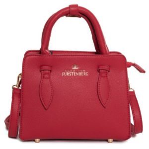 Double handle red bag EGON VON FURSTENBERG